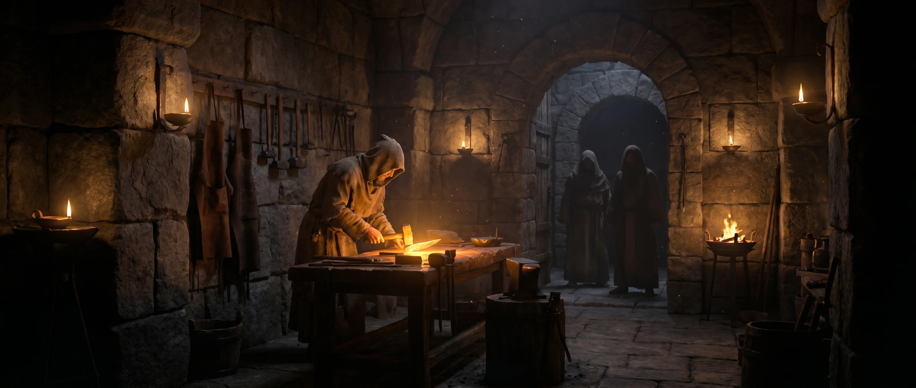 In this world, three factions divide access to the Signal between them. The Weaver belongs to none of them. He arrived three years ago with a craft and a nagging sense that something here was waiting for him. The people who came to his workshop couldn't explain what drew them. They just felt he saw things they didn't.