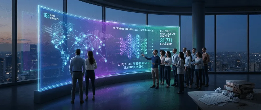 Team views holographic display